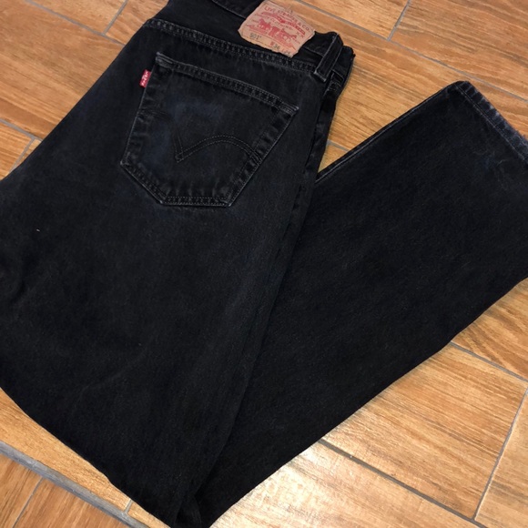 levi strauss black jeans